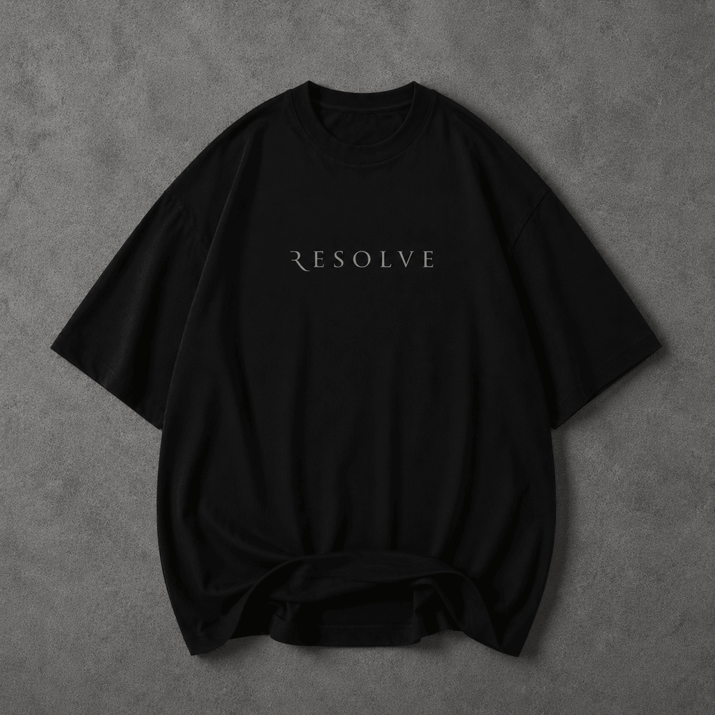 RESOLVE | Premium Streetwear Oversized Tee