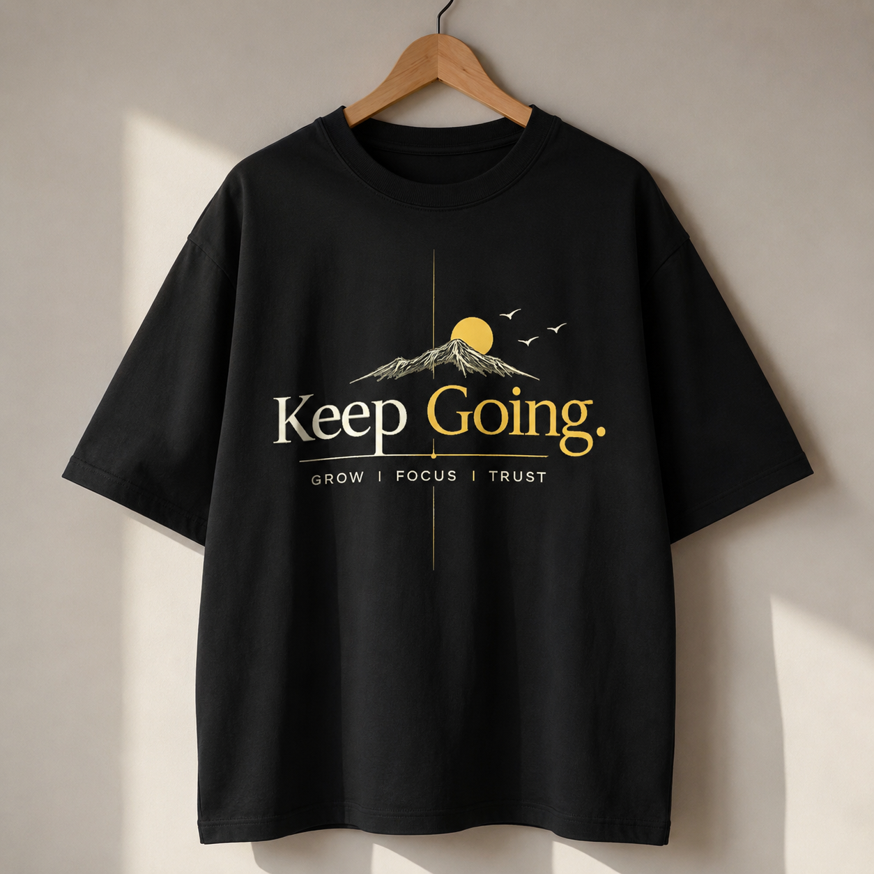Keep Going- Oversized Classic T-Shirt