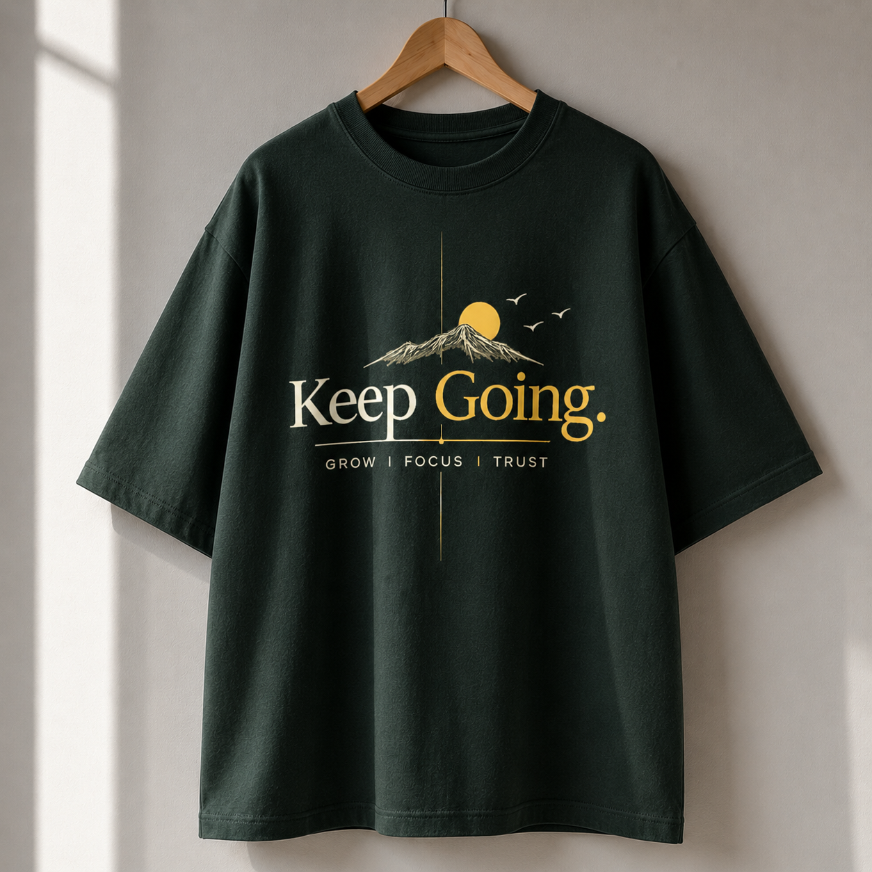 Keep Going- Oversized Classic T-Shirt