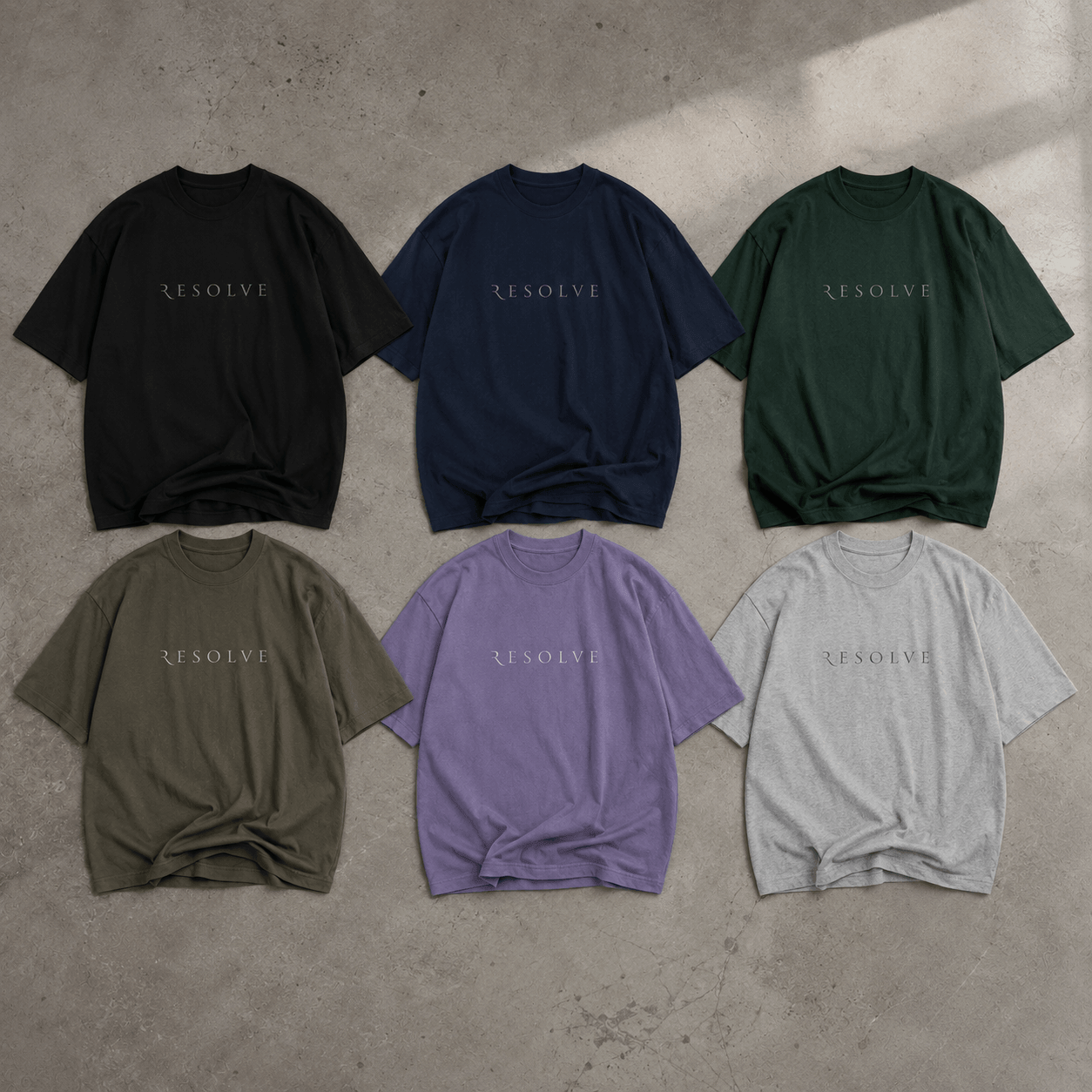RESOLVE | Premium Streetwear Oversized Tee