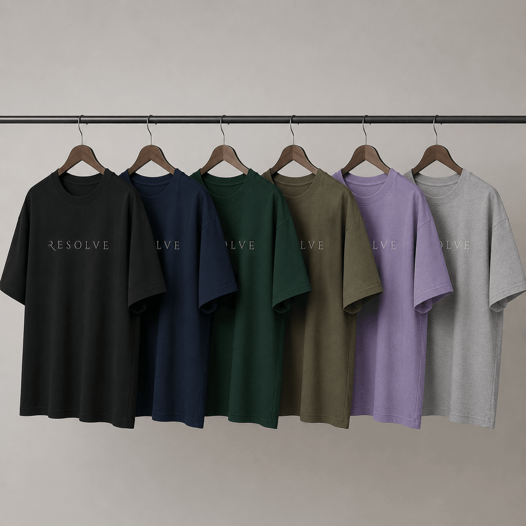 RESOLVE | Premium Streetwear Oversized Tee