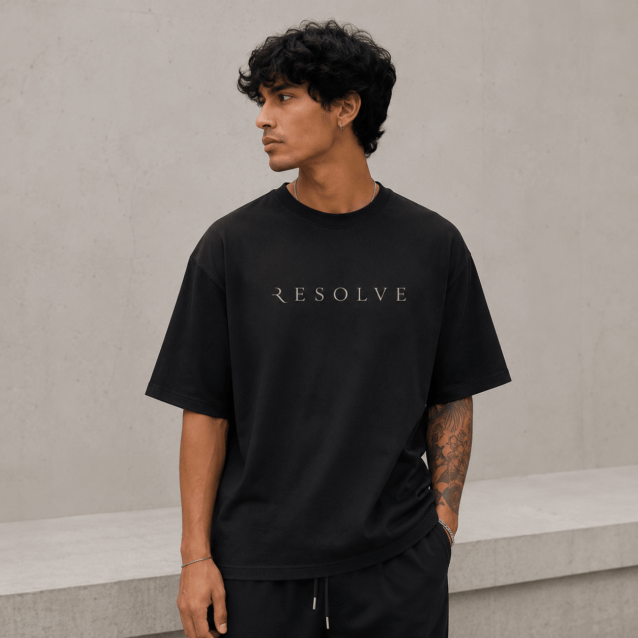 RESOLVE | Premium Streetwear Oversized Tee