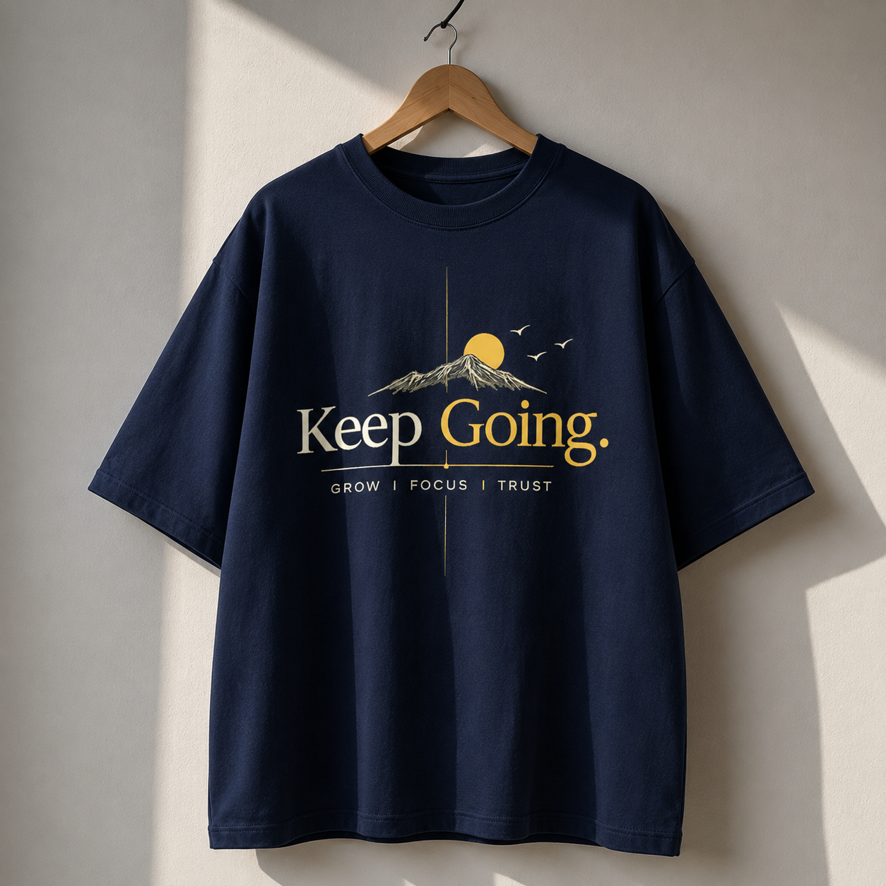 Keep Going- Oversized Classic T-Shirt