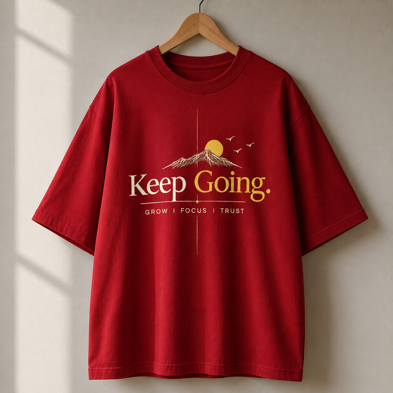 Keep Going- Oversized Classic T-Shirt