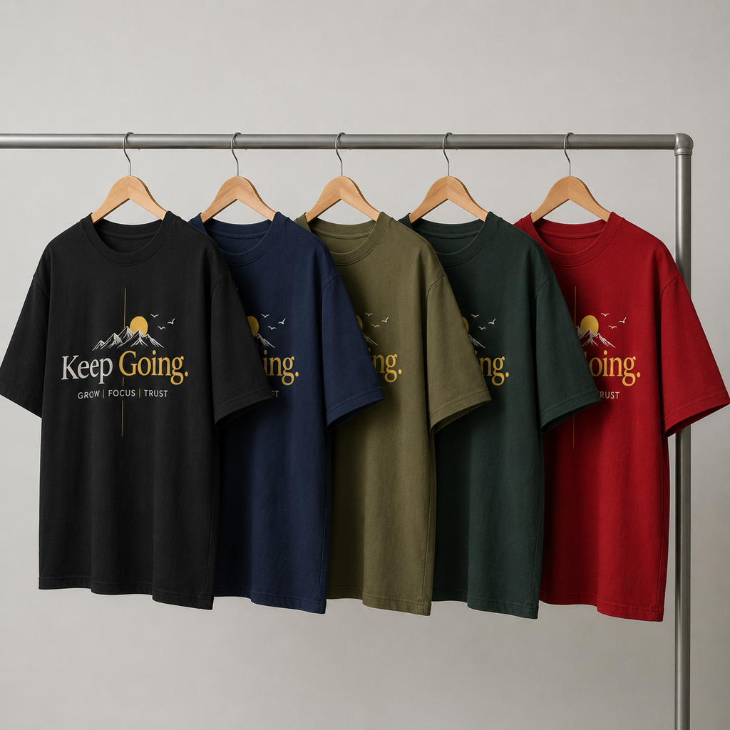 Keep Going- Oversized Classic T-Shirt