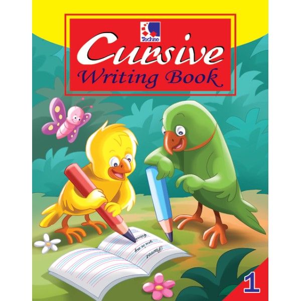 Cursive Writing Book No.1 - Basic Level Alphabet Writing